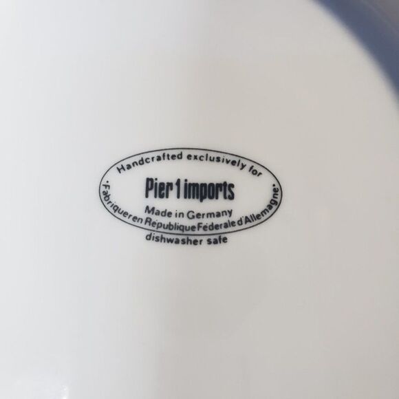 CUTE Pier 1 One Imports Porcelain Nostalgic Children Plates Made in Germany - Picture 12 of 13